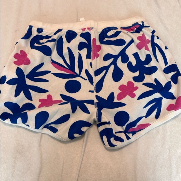 Hanna Andersson Tank Top & Drawstring Shorts Floral Big Patterned Organic Cotton - Picture 9 of 10